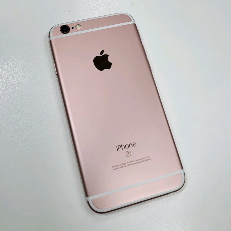 SS급 해외판 카메라무음 아이폰 6S 64기가 배터리100 로즈골드 핑크 64GB 이미지