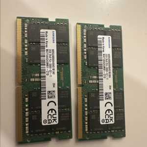 [가격내림] 노트북 DDR4 32GB 메모리 2개 36만원 이미지