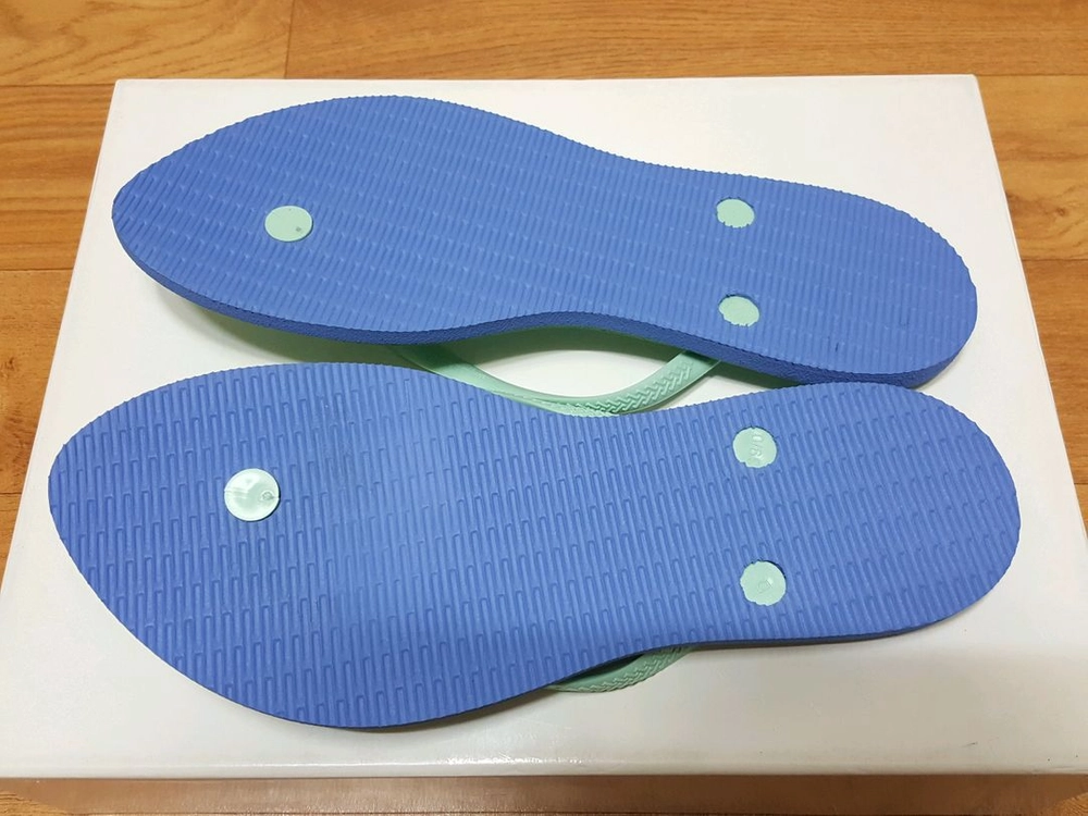 새상품)브라질 하바이아나스 남녀공용 큐빅 플립플랍/쪼리 슬리퍼 260-270 이미지