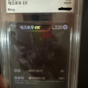 포켓몬카드 제크로무bwr brg10등급판매합니다. 이미지