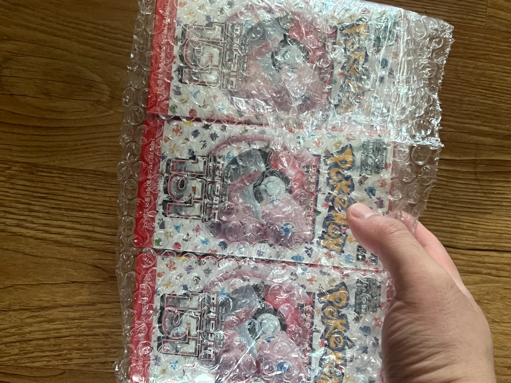 포켓몬카드 한판 151 3박스 이미지