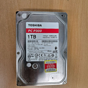 TOSHIBA 3.5인치 하드디스크 SATA 1TB 이미지