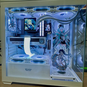 RTX 5060 + 라이젠 5700X + 32G 메모리 [미사용 새 컴퓨터] 고성능 게이밍 데스크탑 PC 이미지