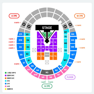 빅뱅 FLOOR F2 W4콘서트 이미지