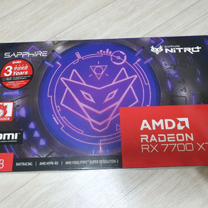 사파이어 RX 7700 XT 7700XT 니트로 12GB 팝니다. 이미지