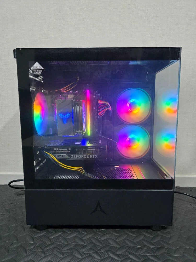 (안산/시흥) 인텔 i5-14400F, RTX 5060 게이밍 컴퓨터 본체 판매 합니다. 이미지
