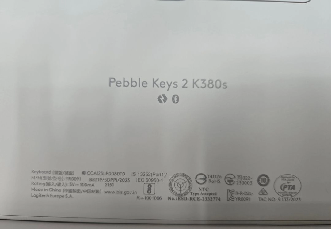 [블루투스 키보드] 로지텍 K380s 판매합니다. 이미지
