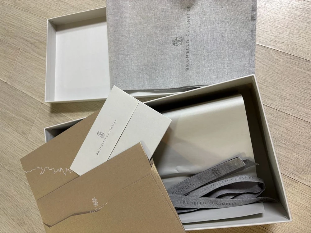 브루넬로쿠치넬리 윙팁 옥스포드 슈즈 이미지