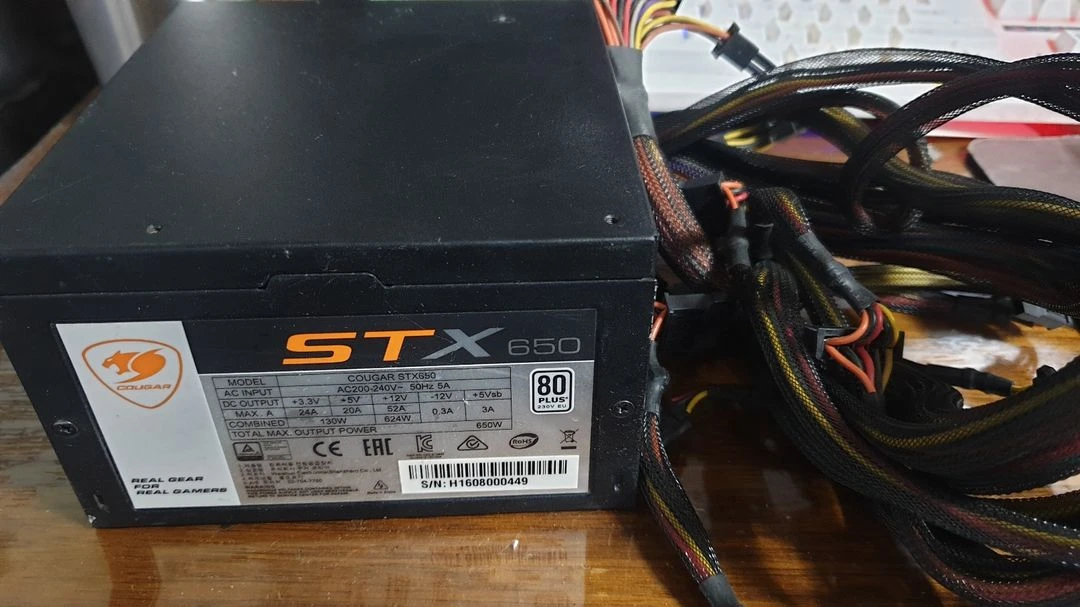 PC정격파워 80PLUS 쿠거650W 커세어750W 저렴하게 10000 15000 이미지