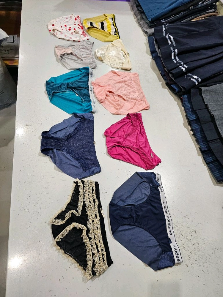 여성 구제 팬티 10장 이미지