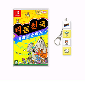 스위치 리듬 천국 미라클 스타즈 게임 이미지