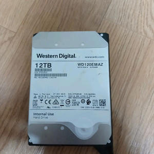 Western Digital 12TB WD120EMAZ HDD 하드디스크 이미지