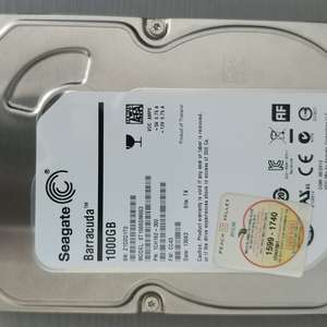 Seagate 1테라 하드디스크 판매 합니다. ( 3.5 인치 ) 이미지