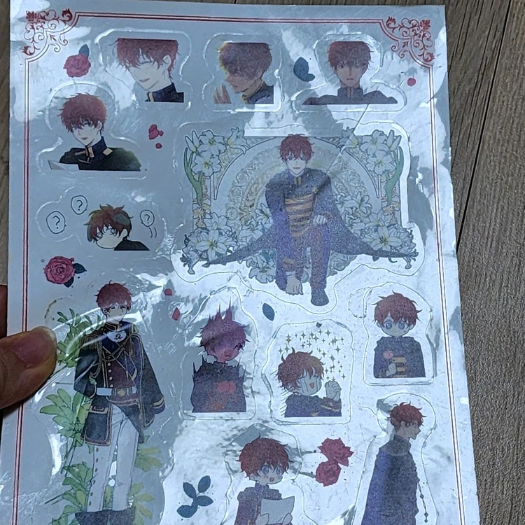 어공주 어느날공주가되어버렸다 스티커 굿즈 팝니다 이미지