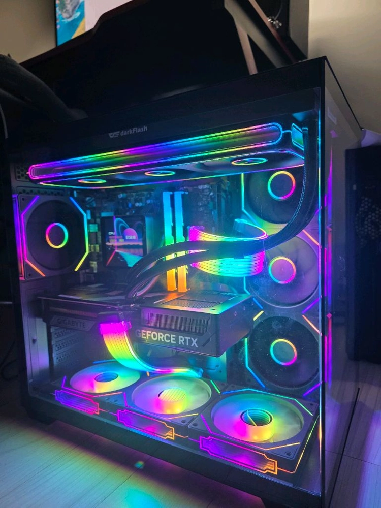 라이젠7 9800X3D RTX5080 신품고사양 컴퓨터 이미지