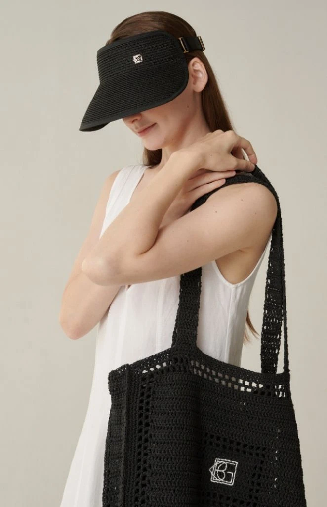 love_bg 봉긋 classic sunhat 모자(각각) 미개봉 이미지