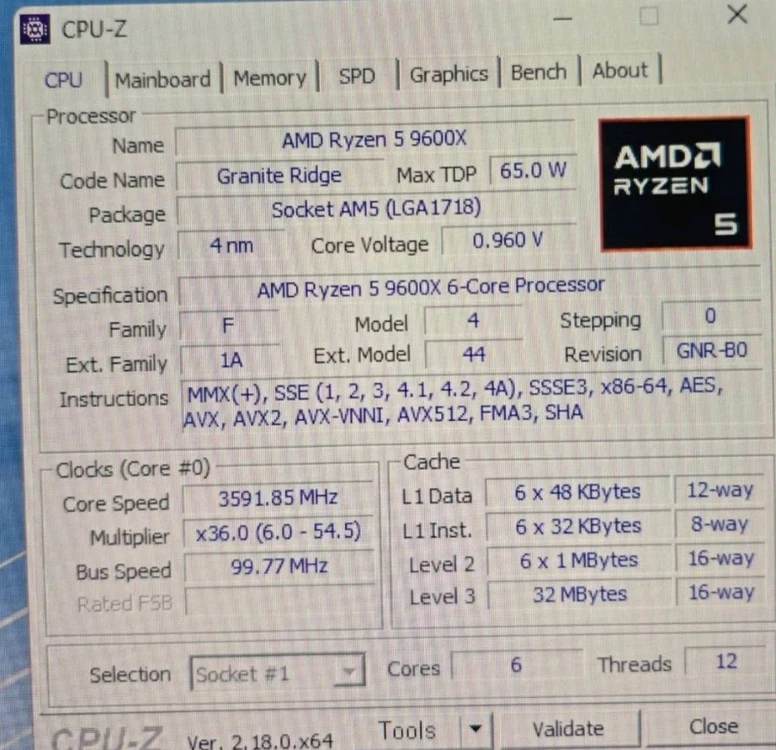 상태최고 고사양 (라이젠5 9600x, 라데온 RX9060XT) 게이밍 데스크탑 컴퓨터 PC 본체 이미지
