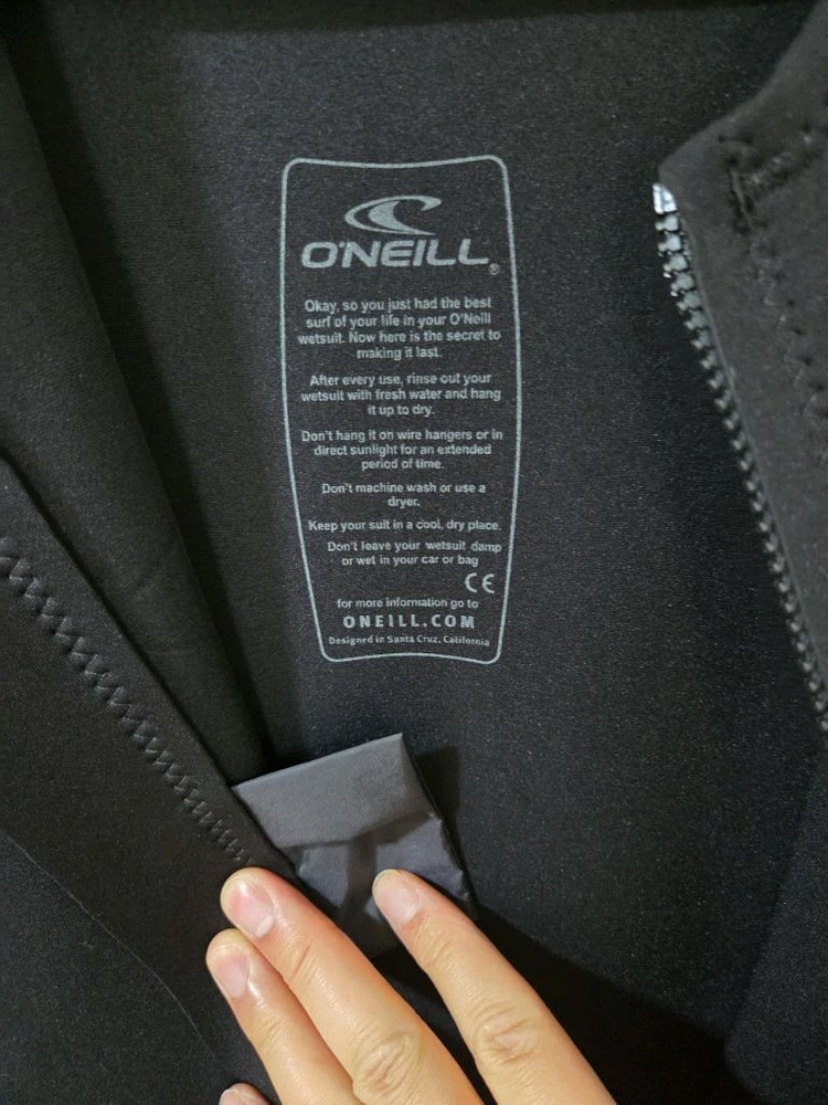오닐슈트 ONeill 리액터 2mm 웻슈트 M사이즈 이미지