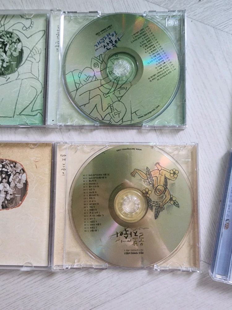 백창우 동요 CD 6개 일괄 이미지