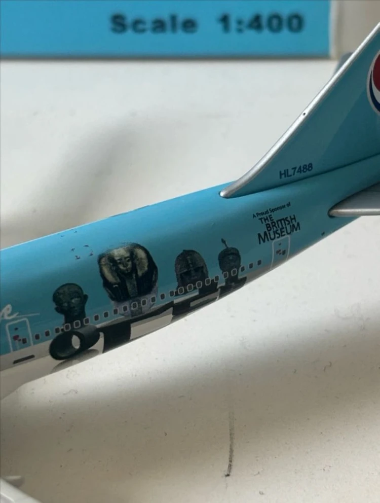[미개봉급/소장용] 대한항공 B747-400 1:400 다이캐스트 비행기 모형 판매합니다 이미지