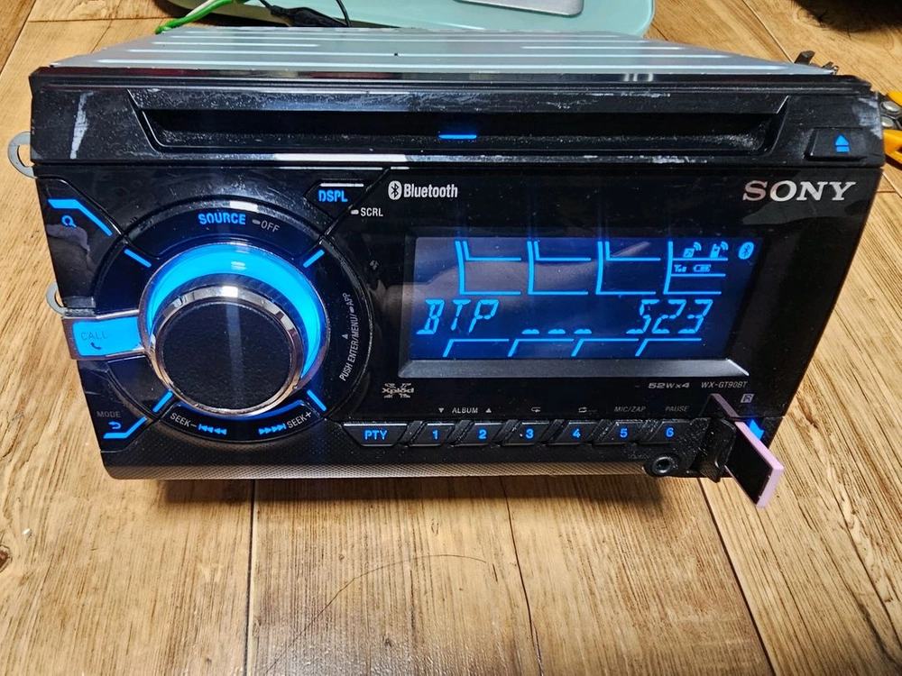 소니 2단 오디오(gt90bt) 이미지