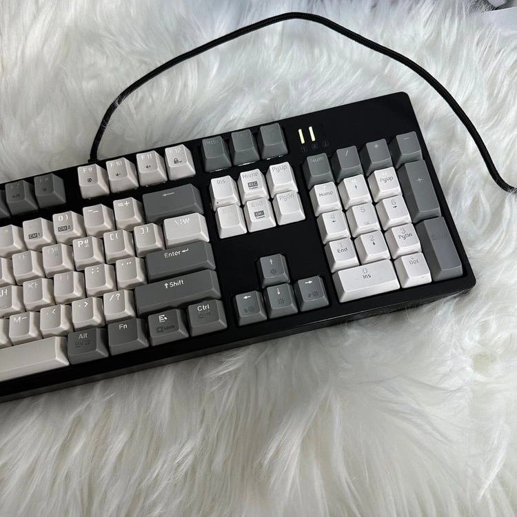앱코해커 K662V2화이트그레이 기계식키보드 이미지