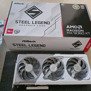 애즈락 RX9060XT 16GB 화이트 이미지