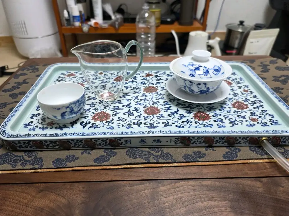 소교 가마 도자기 차판 소교차판 경덕진 브랜드 이미지