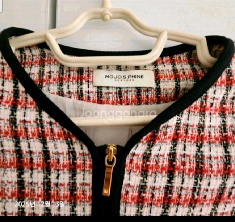 모조에스핀 트위드원피스 이미지