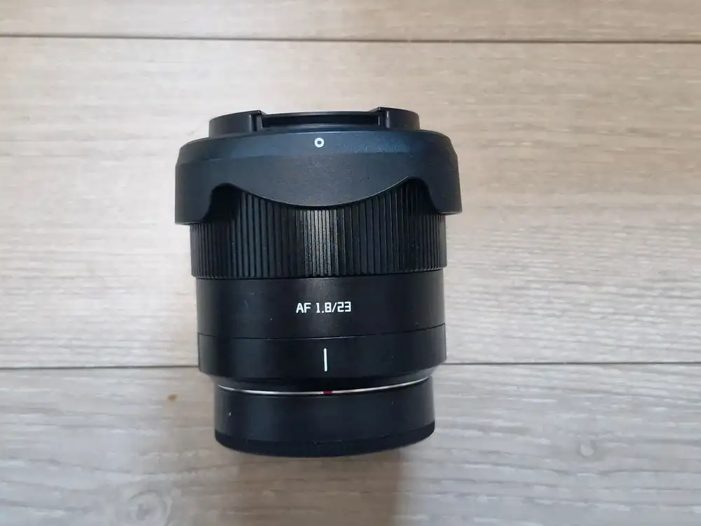 후지필름 X-E2 블랙 카메라, 티티아티산 23mm F1.8 렌즈 이미지