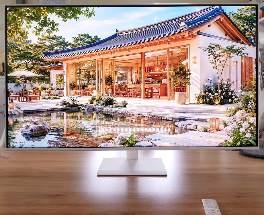 삼성전자 43인치 삼탠바이미 M7 화이트 스마트 모니터 유튜브 넷플릭스 OTT 이미지