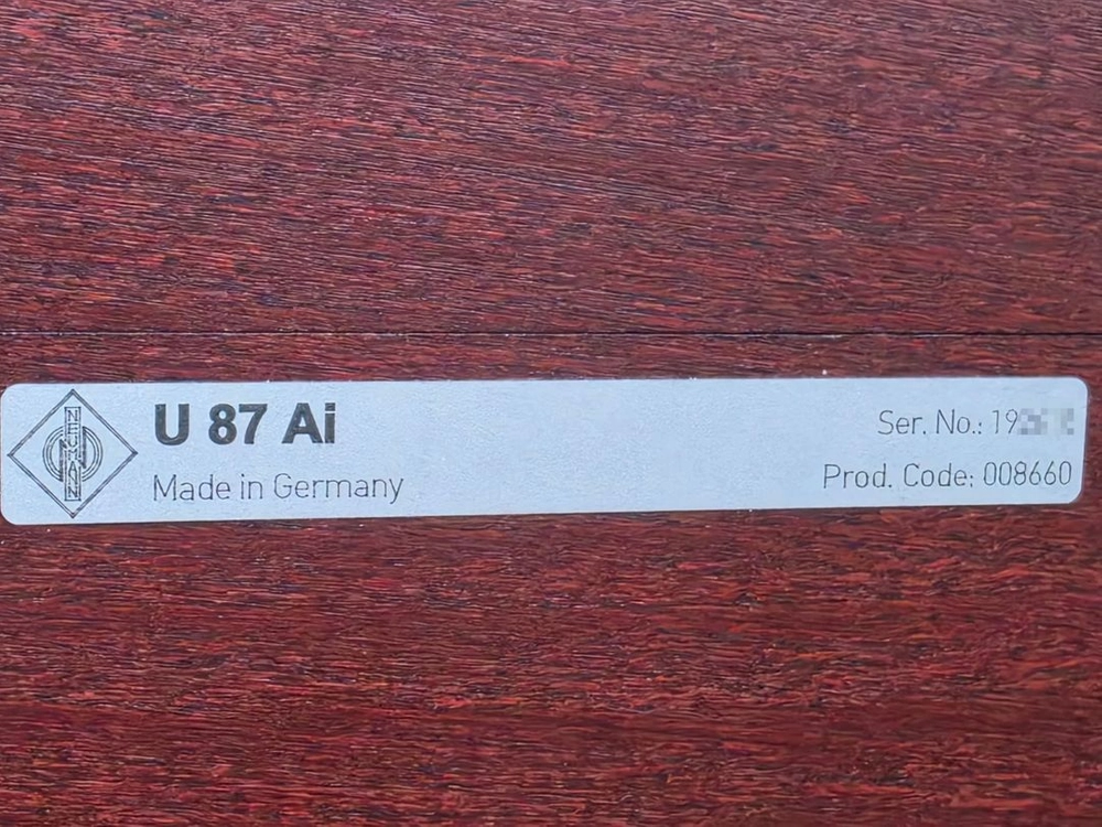 노이만 U87ai 신품급 (192000번대) 이미지