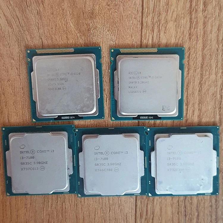 i3 7100 4개, i5 3470 1개, i3 3220 1개 일괄판매헙니다! 이미지