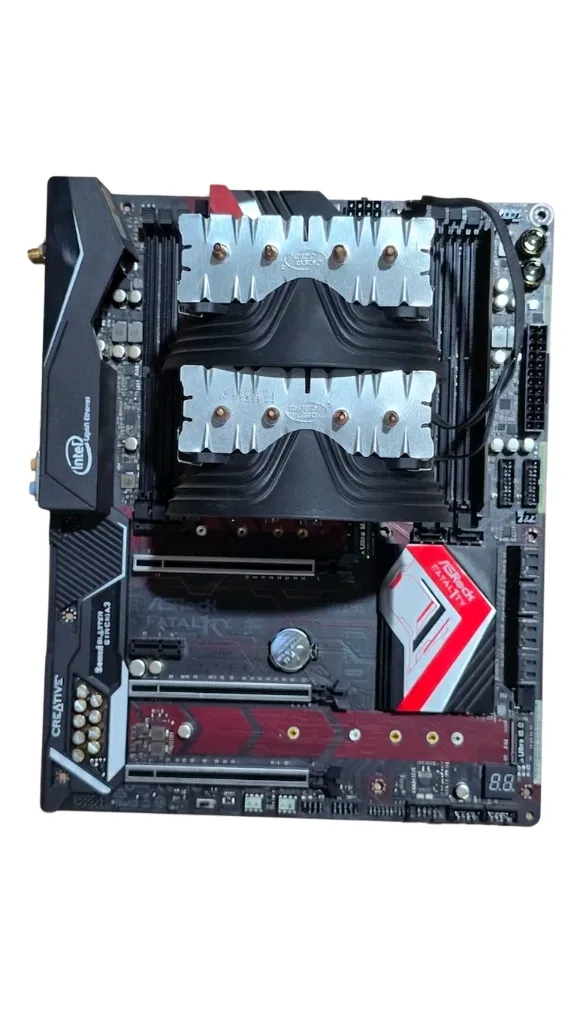 에즈락 X99메인보드 CPU 쿨러 백패널 이미지
