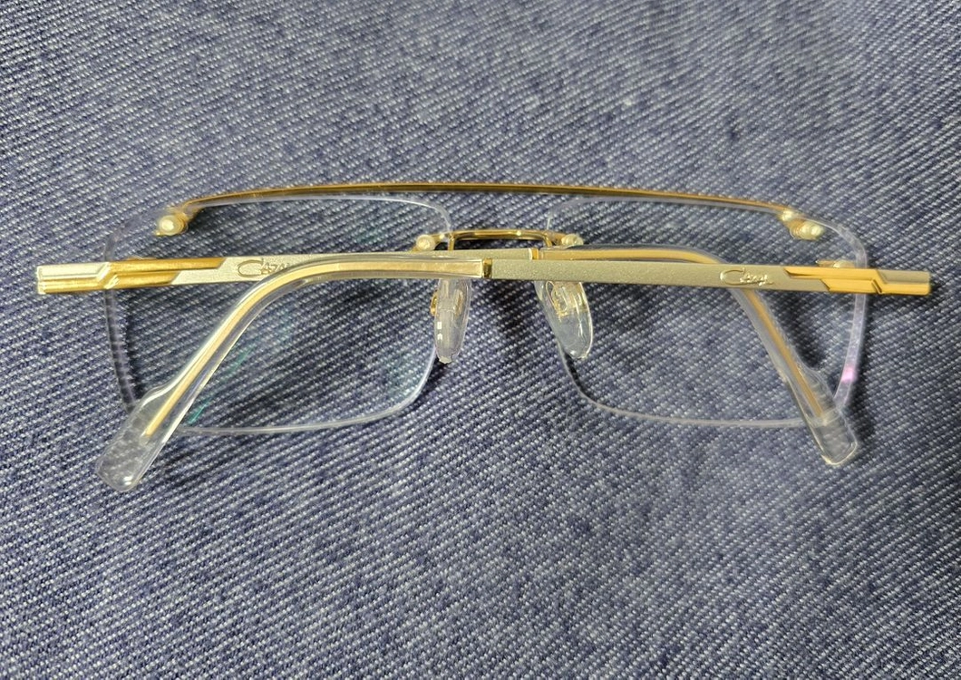 카잘 CAZAL MOD.7100 티타늄 투브릿지 무테 안경 이미지
