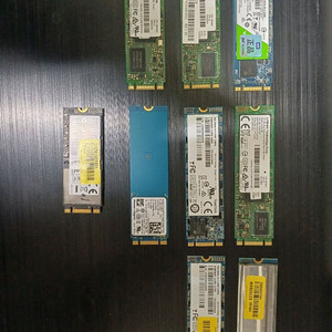 m.2 sata SSD 128GB 9개 일괄 이미지
