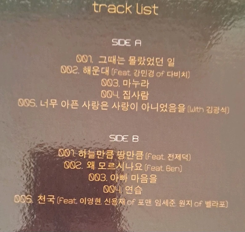 바이브 6집 단순개봉 lp 이미지