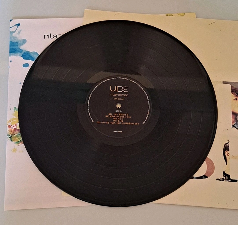 바이브 6집 단순개봉 lp 이미지