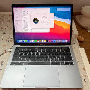 맥북프로 a1706 13인치 8GB/256GB/i5 이미지