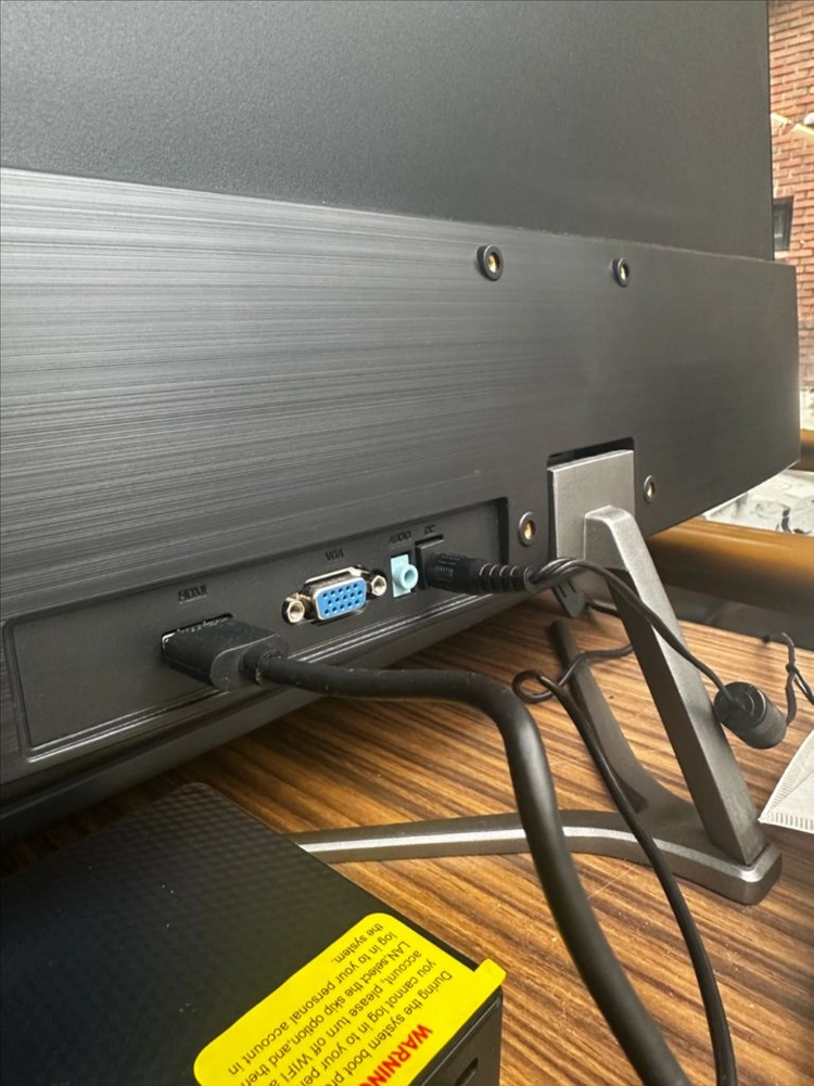 컴퓨터 모니터 키보드 세트, 크로스오버 24G1 HDR GAMING FLAT, 로지텍 키보드 마우스 이미지