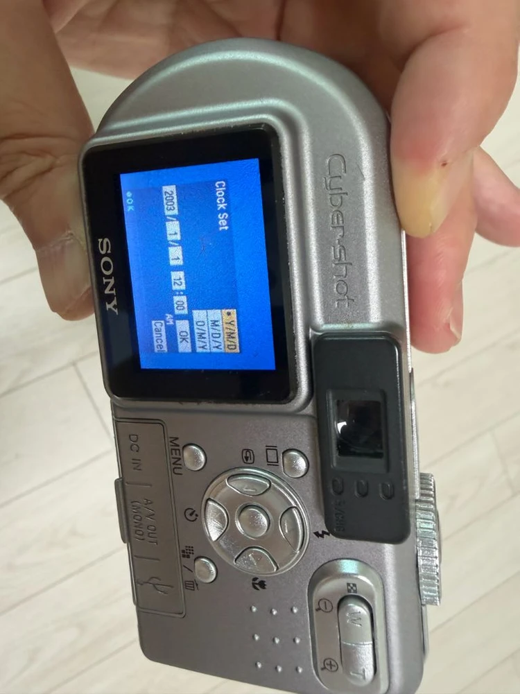 SONY P10 레트로 디지털 카메라 부품용 팝니다 이미지