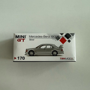 MINI GT 벤츠 190E Evolution 실버 미니지티 핫휠 이미지