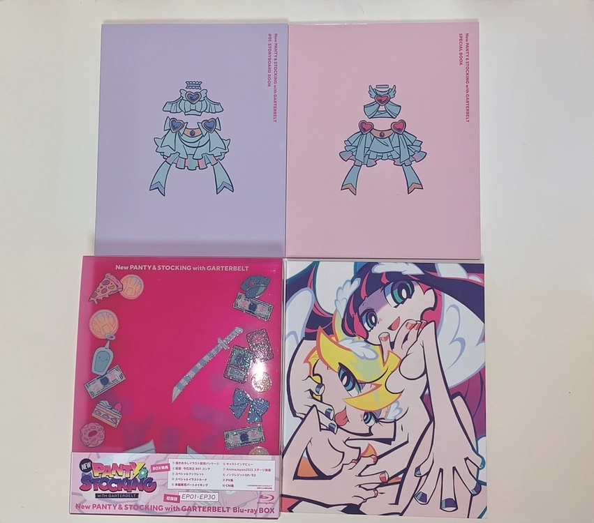 뉴팬스가(2기) 블루레이 dvd 팬티&스타킹with가터벨트 이미지