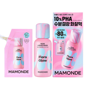 마몽드 플로라글로우 로즈 리퀴드마스크 80ml+리필 이미지