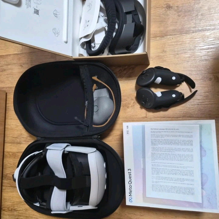메타 퀘스트3 VR 헤드셋 512GB 풀박스 이미지
