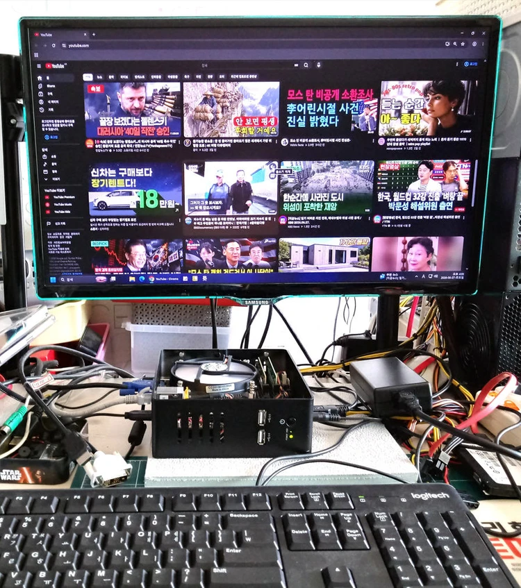 미니PC(6세대 i5-6600T CPU)대우루컴즈 솔로탑 이미지