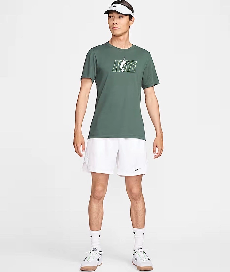 [M L XL] 나이키 코트 테니스 티셔츠 반팔티 이미지