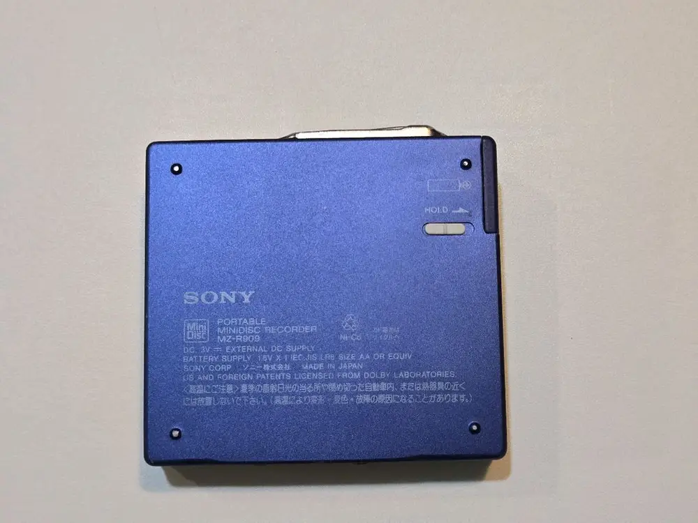 SONY MZ-R909 소니 MD워크맨 정상작동품 이미지