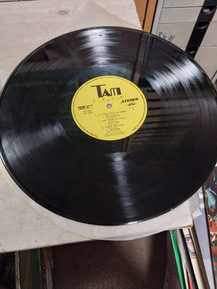 민트급 엘피/팝 - 1972 일본 발매 영화 음악 연주곡집/2 LP 이미지