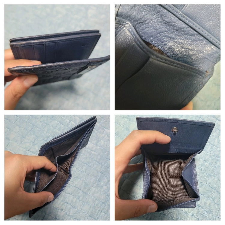 정품 구찌 시마 레더 남성 반지갑 이미지